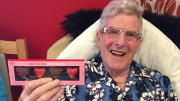 Love is in the air at Norton Lees care home